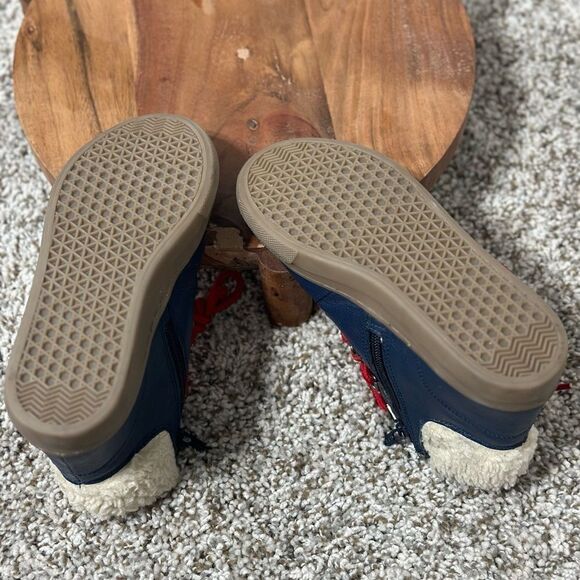 Mini Boden Cozy leather lace up boots - Picture 6 of 11